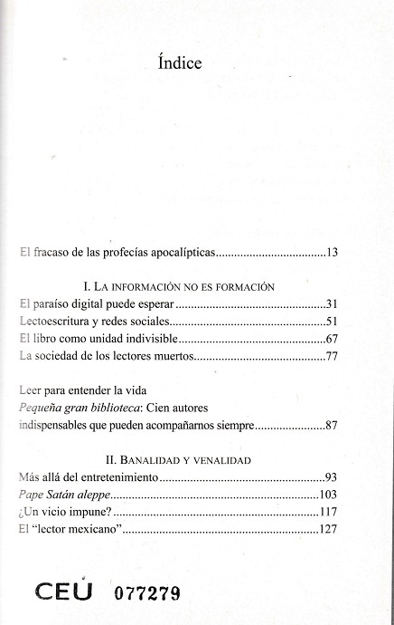 &Iacute;ndice